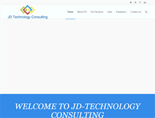 Tablet Screenshot of jdtechnologyconsulting.com